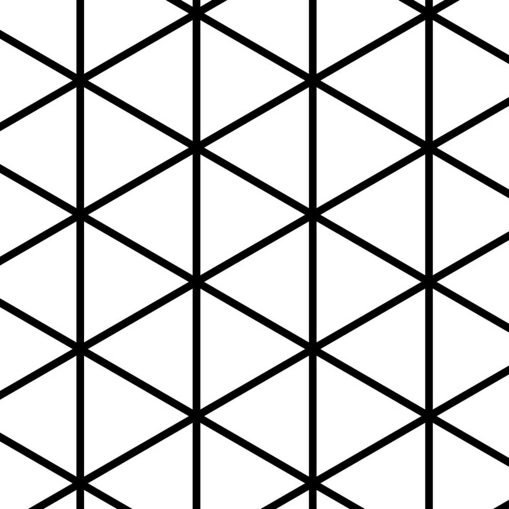 Procedural triangle pattern